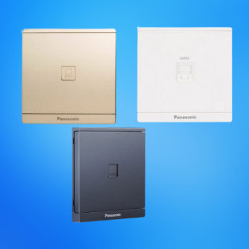 Bộ 1 Ổ Cắm DATA CAT5E Halumie Panasonic WMF421
