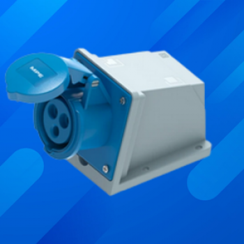Ổ CẮM CÔNG NGHIỆP LẮP NỔI  MPE 2P+1E IP44
