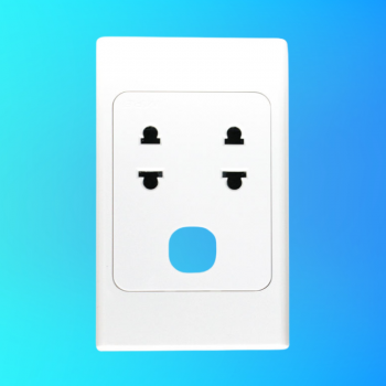 Ổ ĐÔI 2 CHẤU 16A + 1 LỖ A20 PLUS  A20US2XN