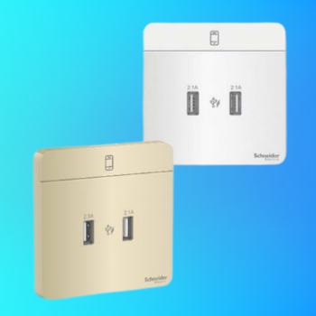 BỘ Ổ CẮM ĐÔI USB AvatarOn E8332USB