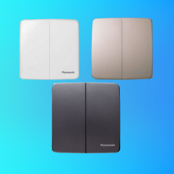 Bộ 2 Công Tắc 1 Chiều Minerva Panasonic WMT503