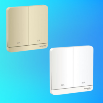 BỘ CÔNG TẮC ĐÔI 2 CỰC 20A AvatarOn E8332D20N