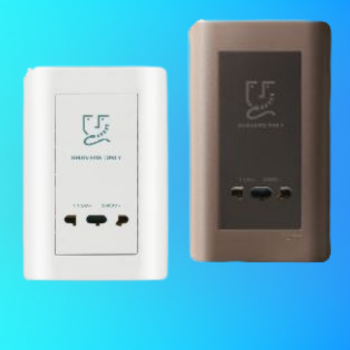 BỘ Ổ CẮM DAO CẠO RÂU ZENcelo E84T727V