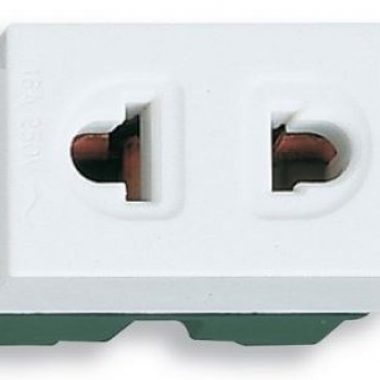 Ổ CẮM ĐƠN 2 CHẤU KHÔNG MÀN CHE WIDE PANASONIC WEV1091