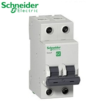 Cầu Dao Qúa Tải, Ngắn Mạch MCB 2P EZ9 4.5kA Schneider