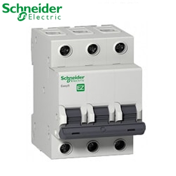 Cầu Dao Qúa Tải, Ngắn Mạch MCB 3P EZ9 4.5kA Schneider