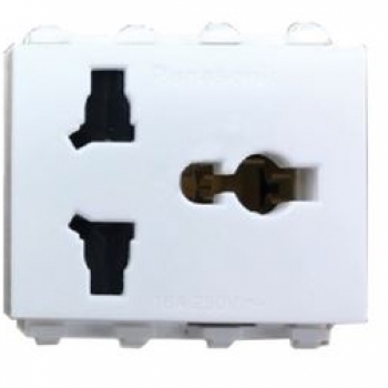 Ổ CẮM ĐƠN ĐA NĂNG CÓ MÀN CHE WIDE 16A PANASONIC WEV1171