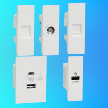 Ổ Tivi Điện Thoại Mạng AvatarOn A Schneider