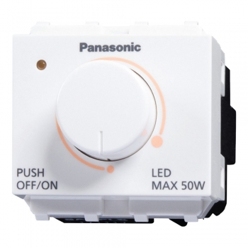 Bộ điều chỉnh (Dimmer) độ sáng đèn LED Panasonic dòng Wide Series WEG57912SW