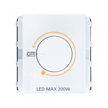 Bộ điều chỉnh (Dimmer) độ sáng đèn LED Max200W Panasonic dòng Wide Series WEF5791501SW‑VN